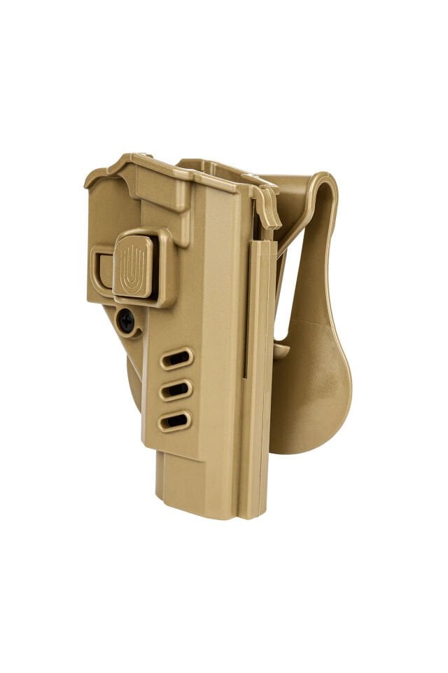 Black Grips Sarsılmaz P8L Taktik Polimer Tabanca Kılıfı Bej