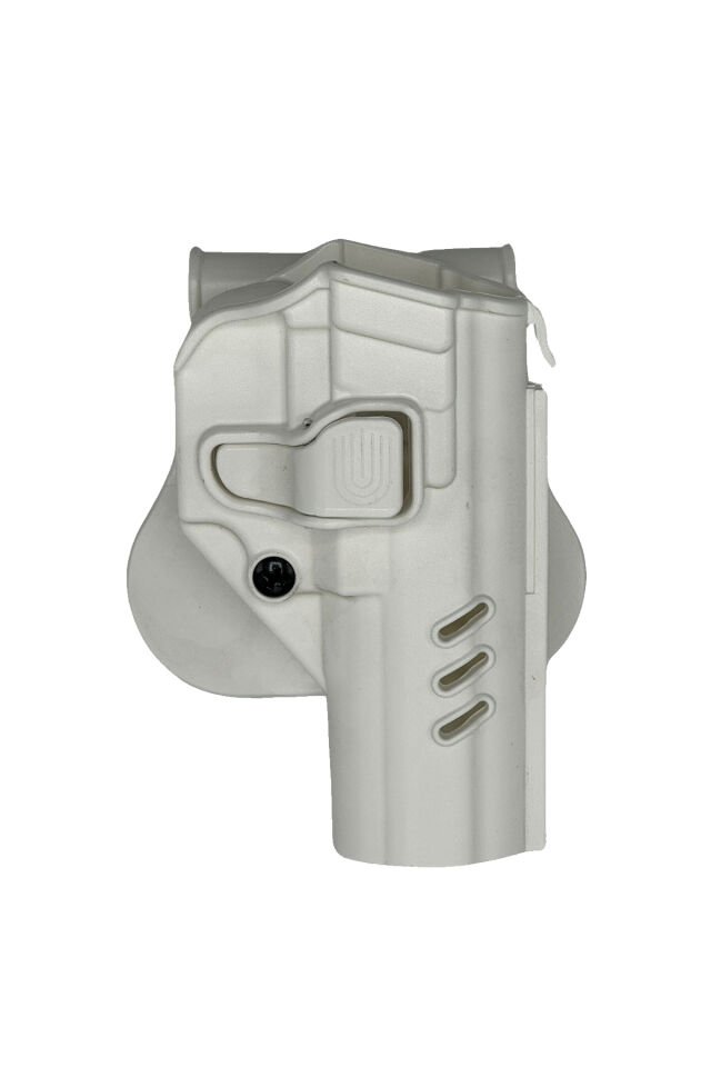 Black Grips Beretta F92 Taktik Polimer Tabanca Kılıfı Beyaz