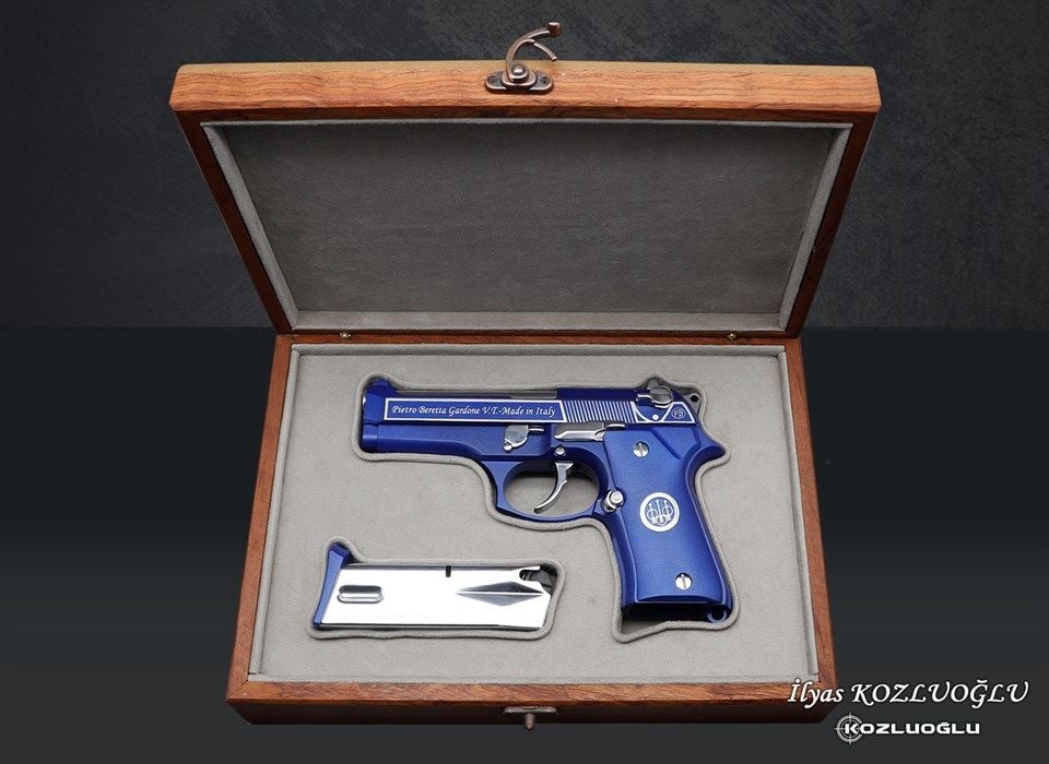 Beretta Compact Mavi Kaplama