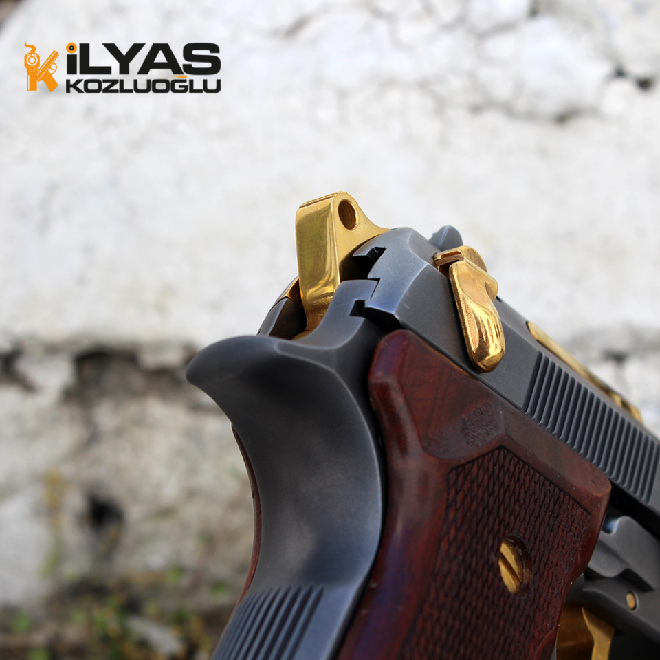 Beretta Füme Kaplama & Sarı Parça