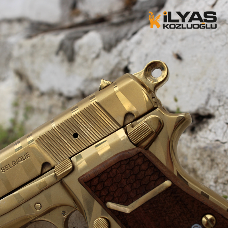 Browning Altın Kaplama & Zebra Gravür