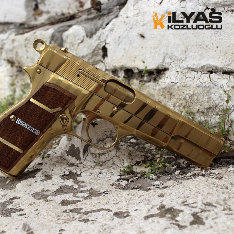 Browning Altın Kaplama & Zebra Gravür