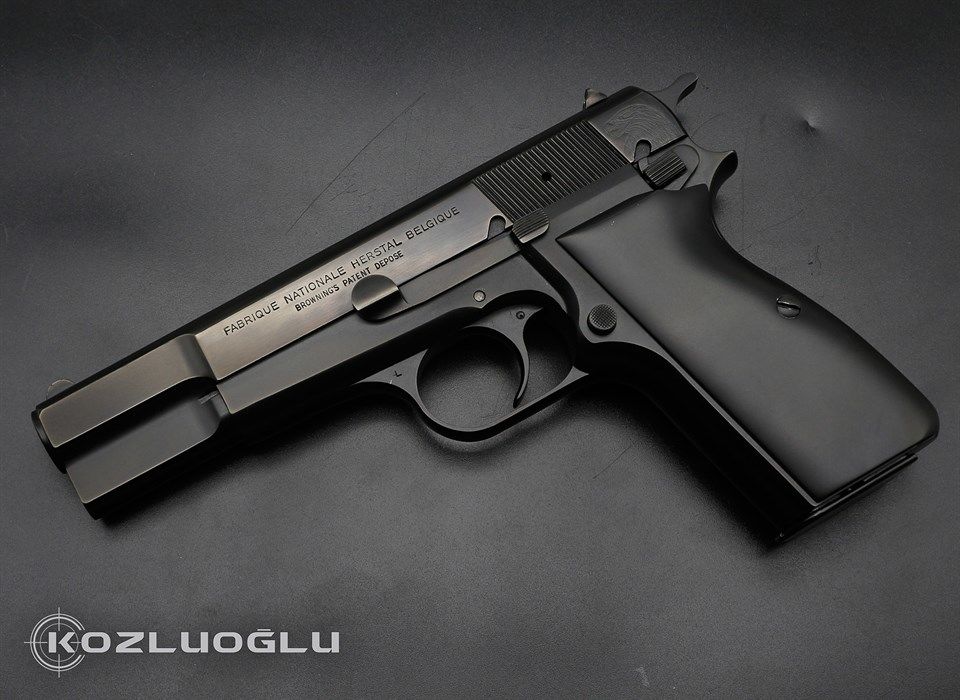 Browning HI Power Özel Harekat-Kartal & Siyah Meneviş Kaplama