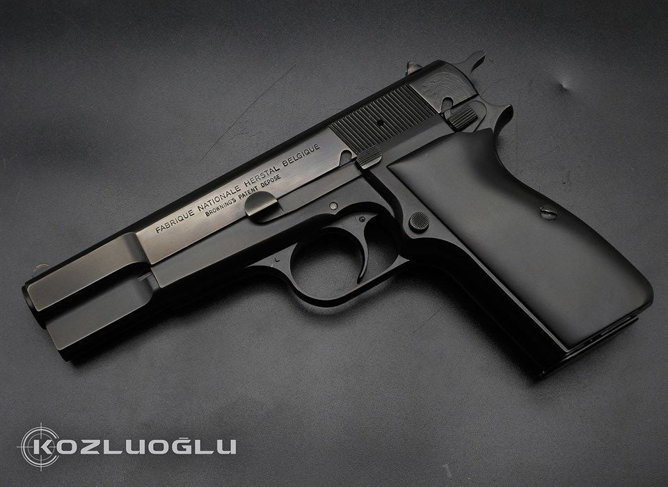 Browning HI Power Özel Harekat-Kartal & Siyah Meneviş Kaplama