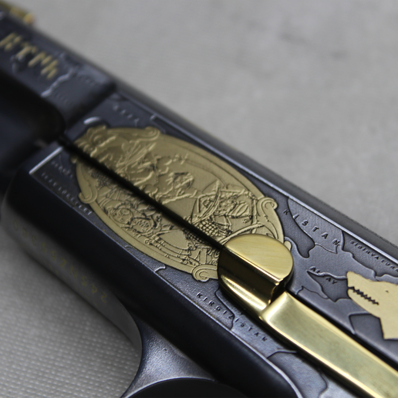 Browning Turan Devleti Gravür