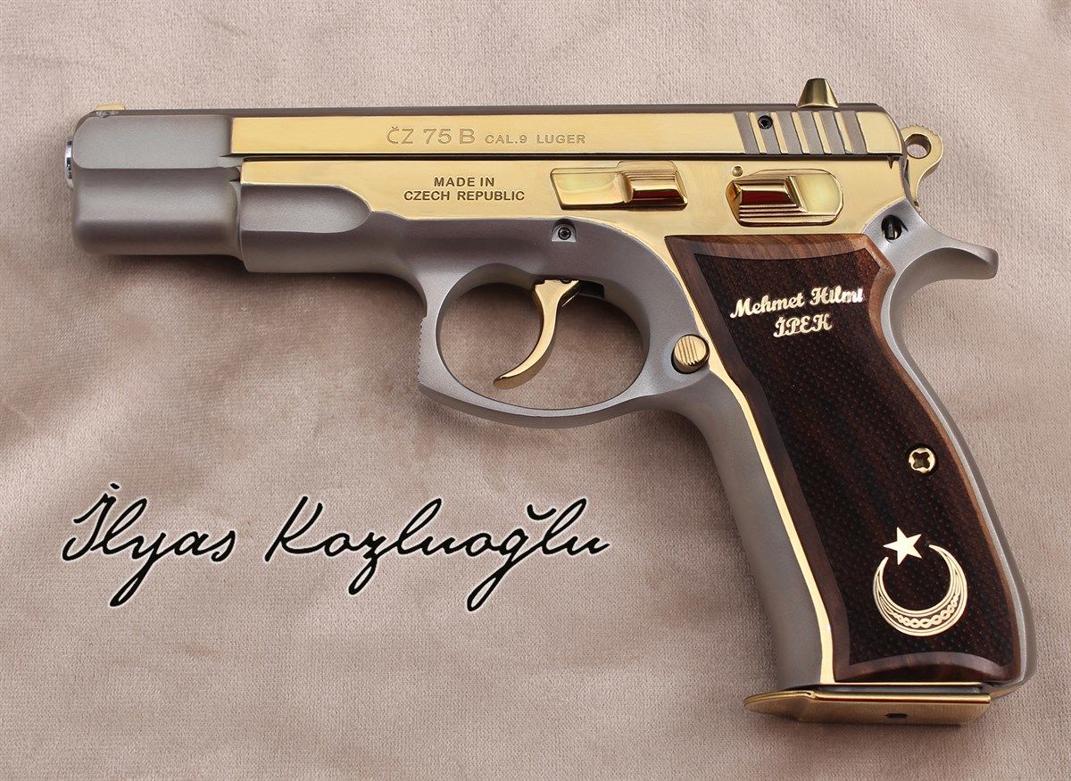 CZ 75B Gold Kaplama