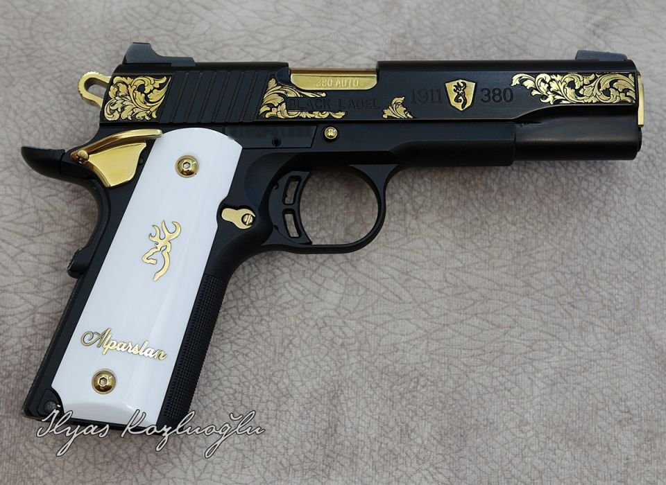 Browning 1911 Siyah Krom Kaplama