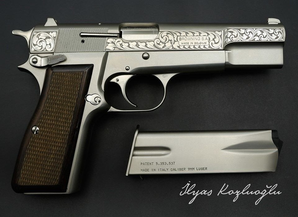 Browning Gravür & Titanyum Kaplama