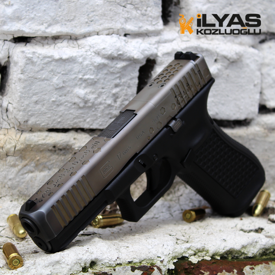 Glock Gen 5 Yanık Füme Kaplama & Gravür