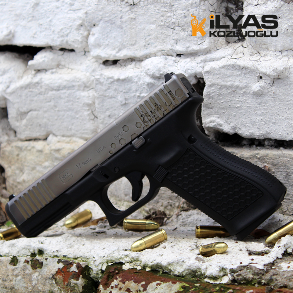 Glock Gen 5 Yanık Füme Kaplama & Gravür