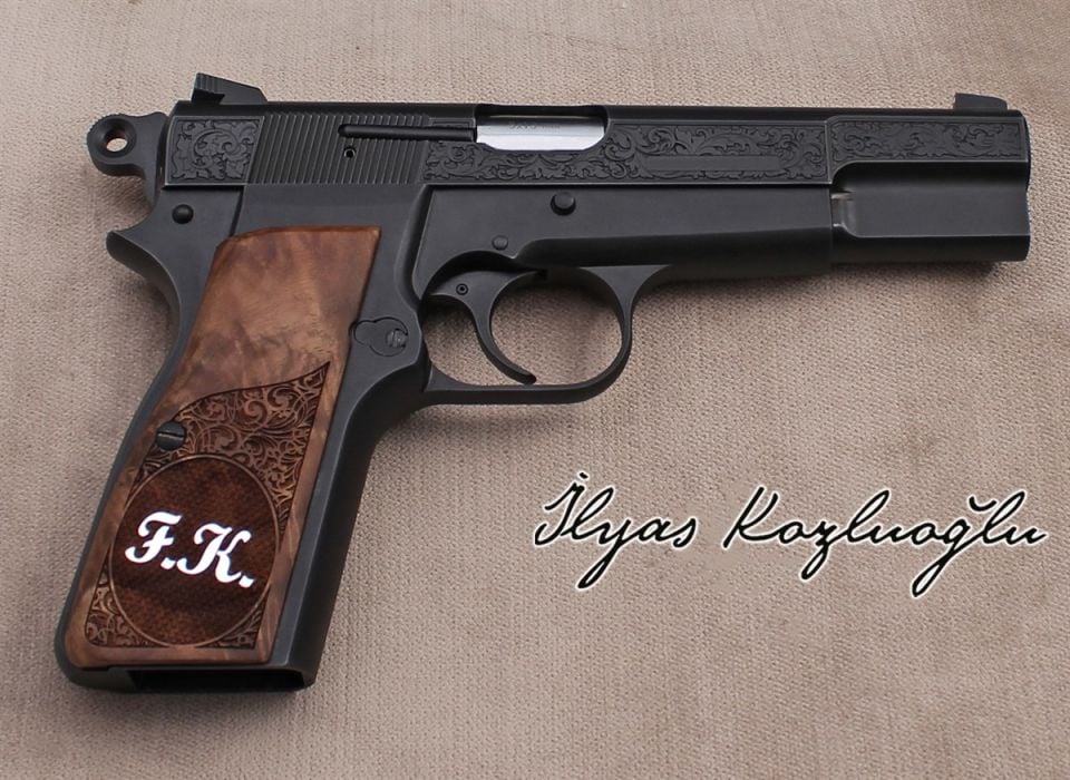 Browning Koyu Füme Titanyum Kaplama