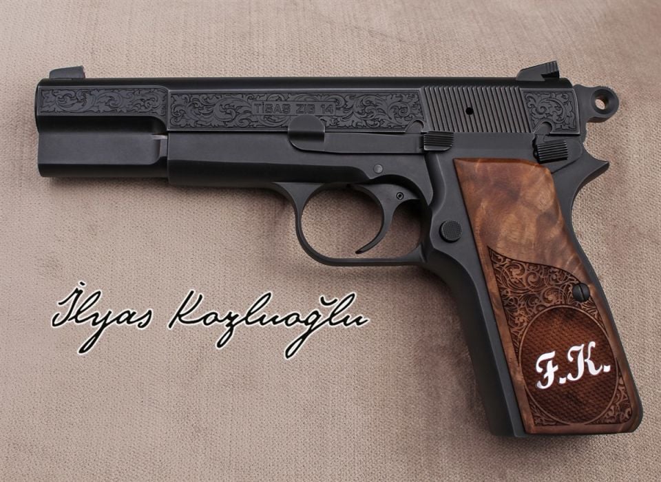 Browning Koyu Füme Titanyum Kaplama