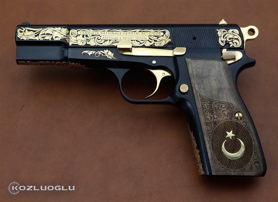 Browning Serpme Gravür