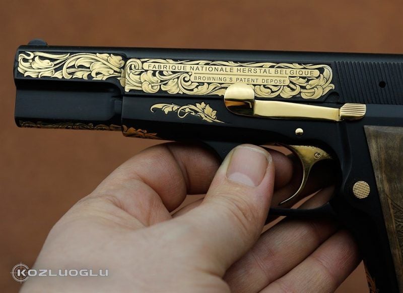 Browning Serpme Gravür