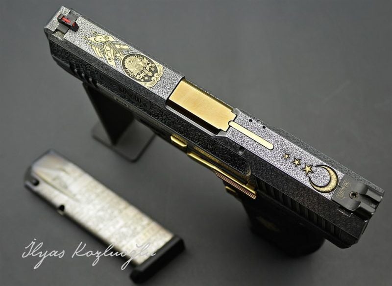 Canik TP9 SF Elite Titanyum Gravür