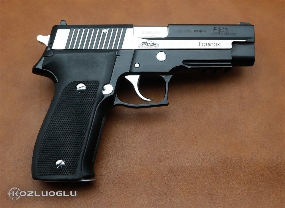SigSauer P226 Beyaz Krom Kaplama