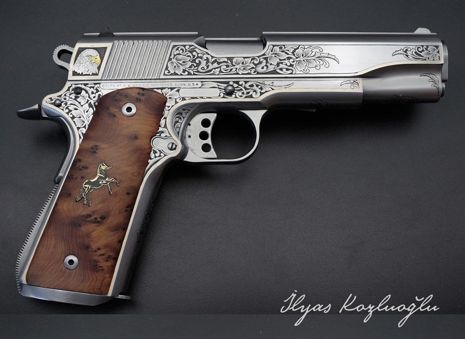 Colt 1911 Özel Gravür