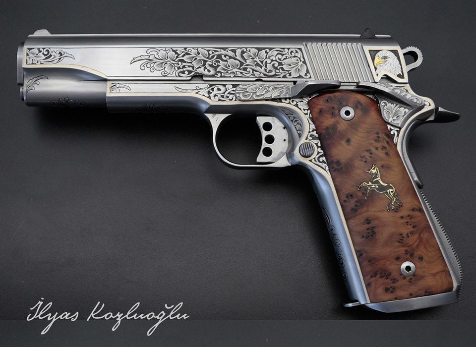 Colt 1911 Özel Gravür
