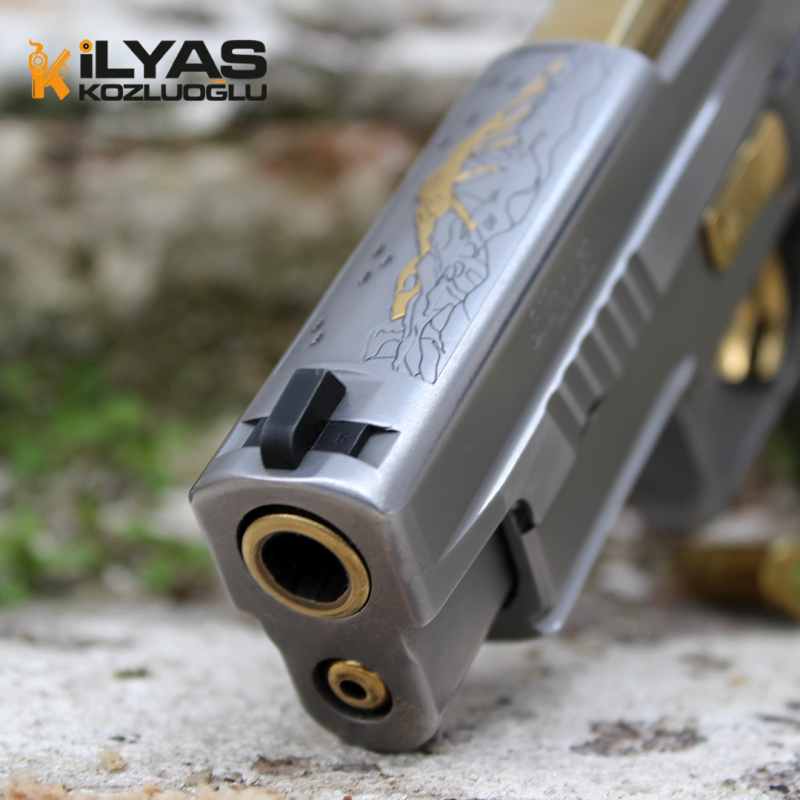 SıgSauer P226 Mat Titanyum Kaplama & Gravür