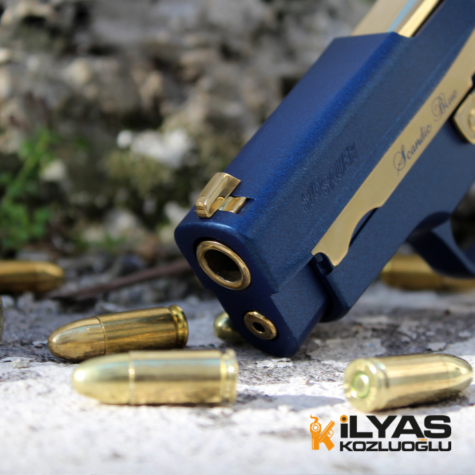 SıgSauer P226 Mavi Kaplama