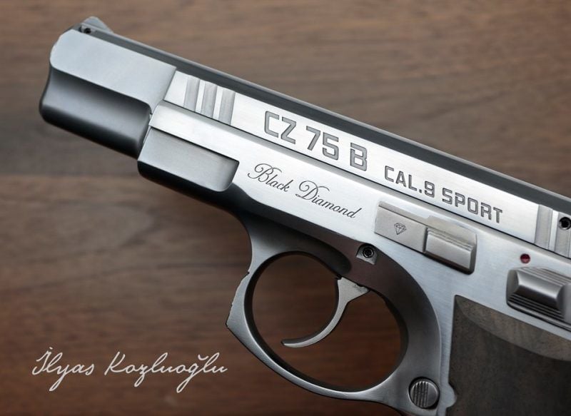 CZ 75B Black Diamond Titanyum
