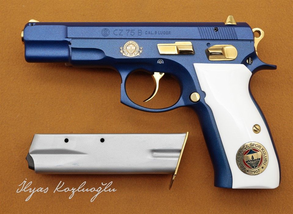 CZ 75B Fenerbahçe Gravür