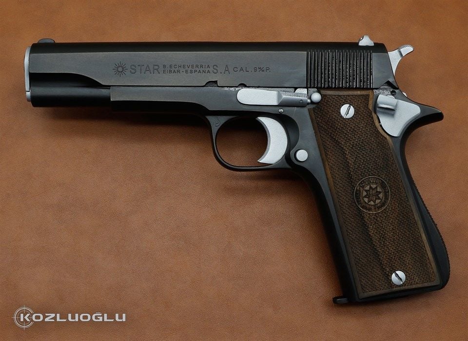 Star 9MM Siyah Krom Kaplama