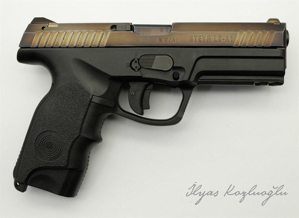 Steyr L9 A1 Yanık Füme Titanyum Kaplama