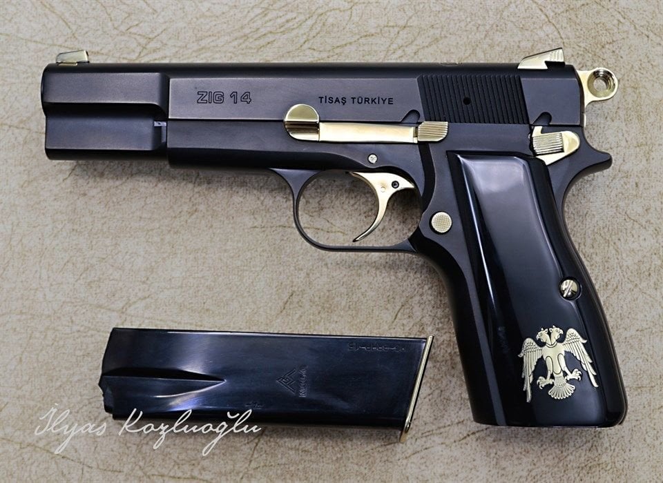 Tisaş ZIG M1911 Arapça Hat Yazılı