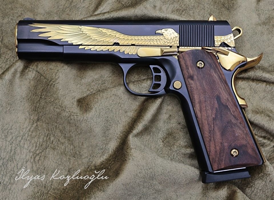 Tisaş ZIG M1911 Gölgeli Kartal Siyah
