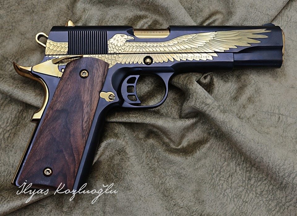 Tisaş ZIG M1911 Gölgeli Kartal Siyah