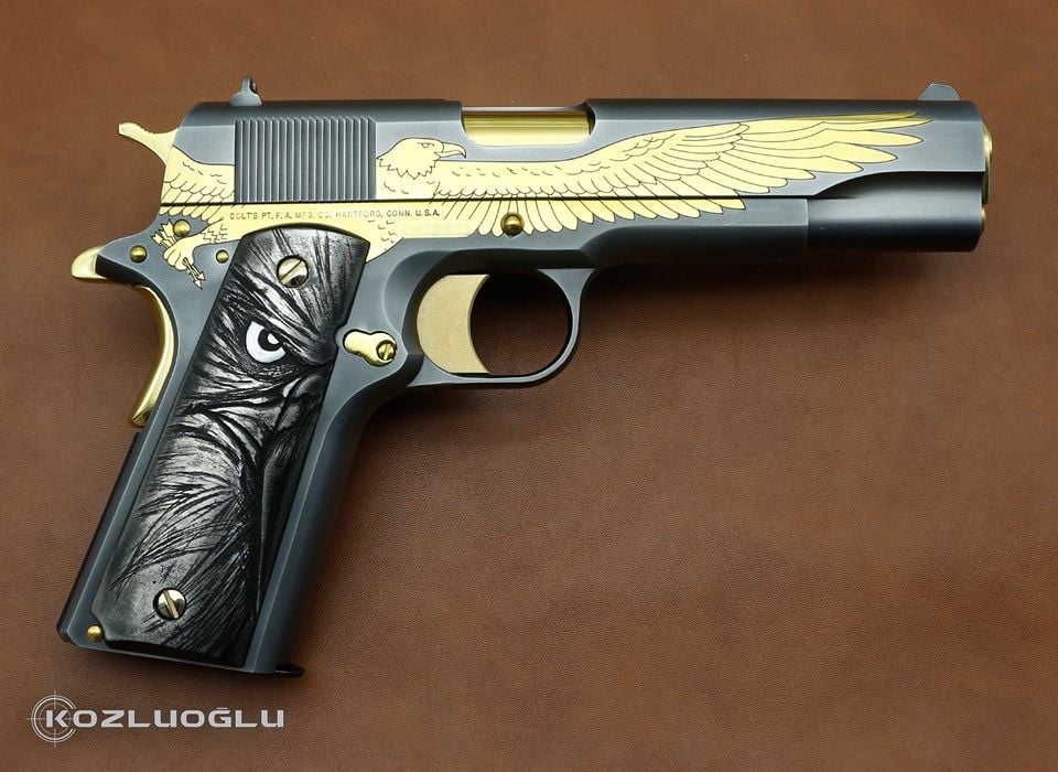 TİSAŞ ZIG M1911 Kartal Gravür Titanyum