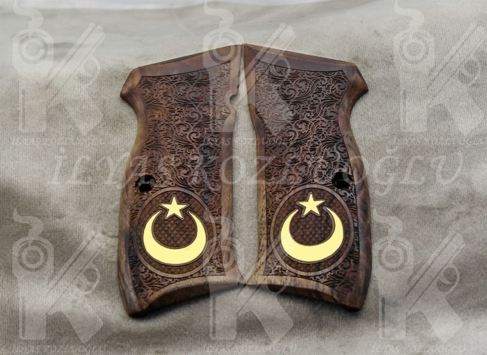 CZ 75-85B Ayyıldız Ceviz Kabza