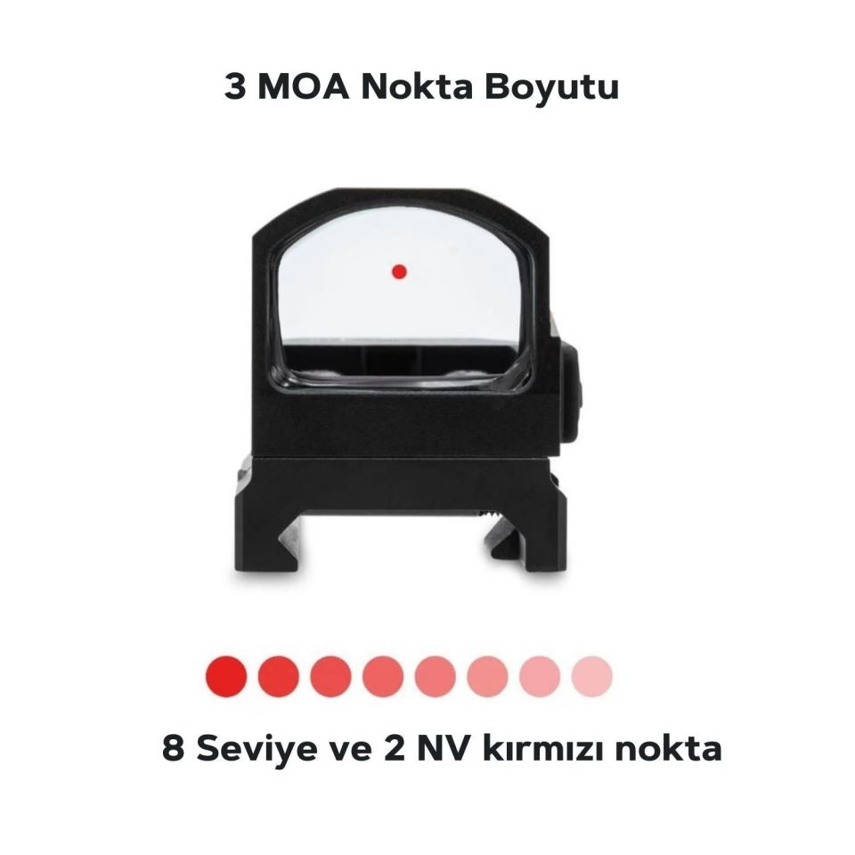 Vector Optics Frenzy 1x17x24 Red Dot Nişangah SCRD-19II Vector Optics