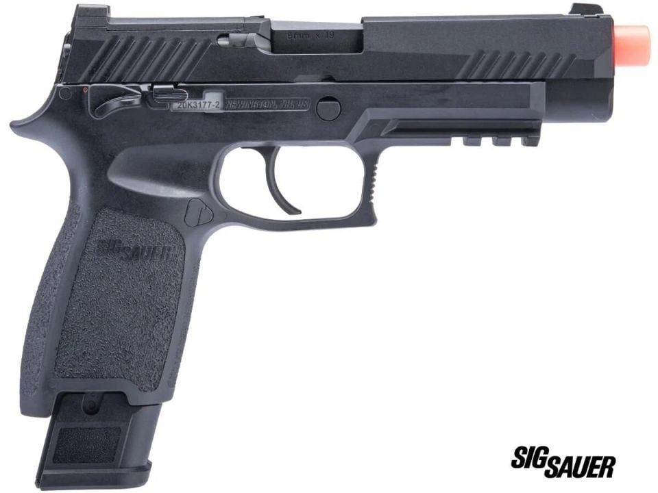 SIG Sauer ProForce P320 M17 GBB Airsoft Tabanca (Green Gas / Siyah)