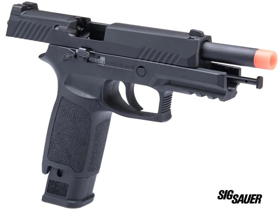 SIG Sauer ProForce P320 M17 GBB Airsoft Tabanca (Green Gas / Siyah)