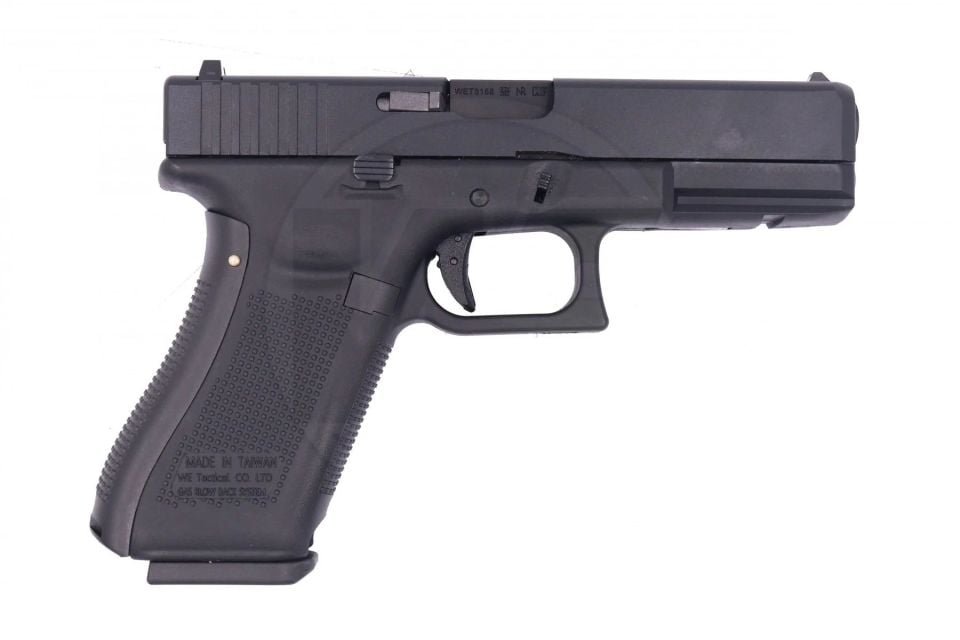 WE GLOCK G17 GEN5 SIYAH GBB AIRSOFT TABANCA