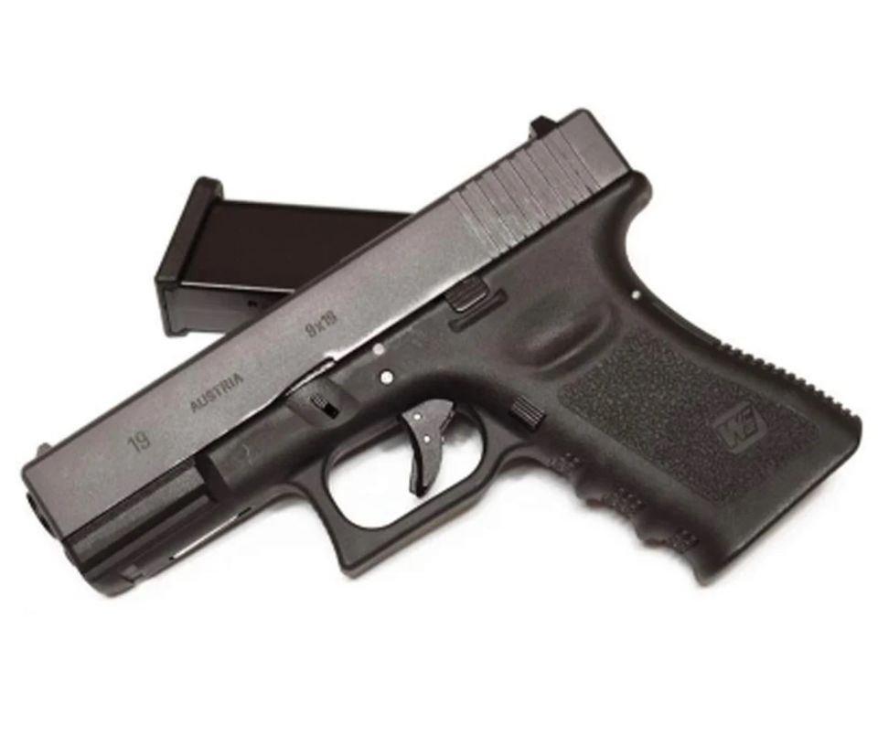 WE G19 GLOCK 19 GEN3 SİYAH GBB AIRSOFT TABANCA