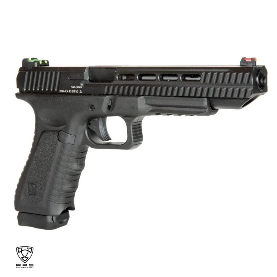 APS/WE Metal Slide Action Combat Pistol (ACP) CO2 GBB