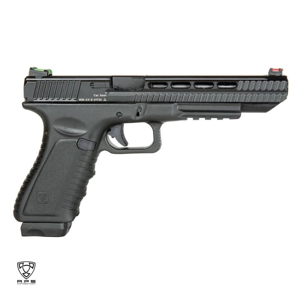 APS/WE Metal Slide Action Combat Pistol (ACP) CO2 GBB