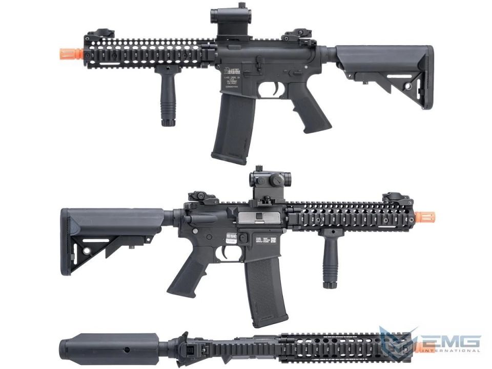 EMG Helios Daniel Defense Licensed MK18 Airsoft AEG Tüfek by Specna Arms