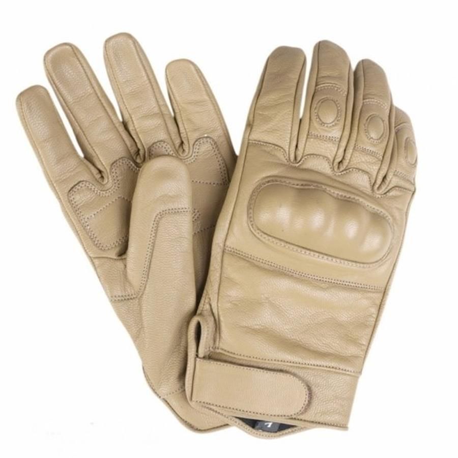 Miltec Eldiven Tactical Coyote Leather
