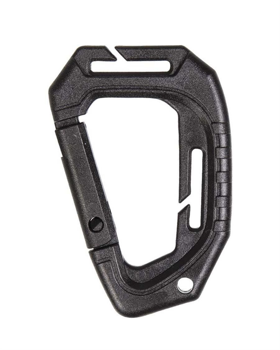 Miltec Black Tactical Carabiner Molle