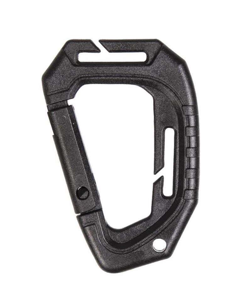 Miltec Black Tactical Carabiner Molle