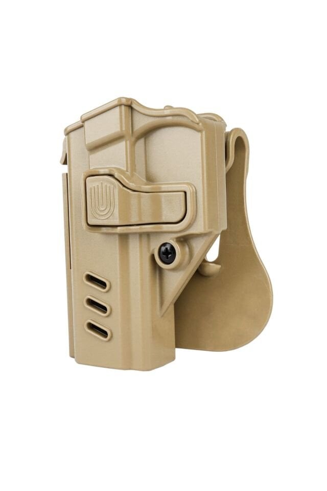 Black Grips Sarsılmaz Sar9 & Sar9 Mete Taktik Polimer Tabanca Kılıfı Sol El Bej