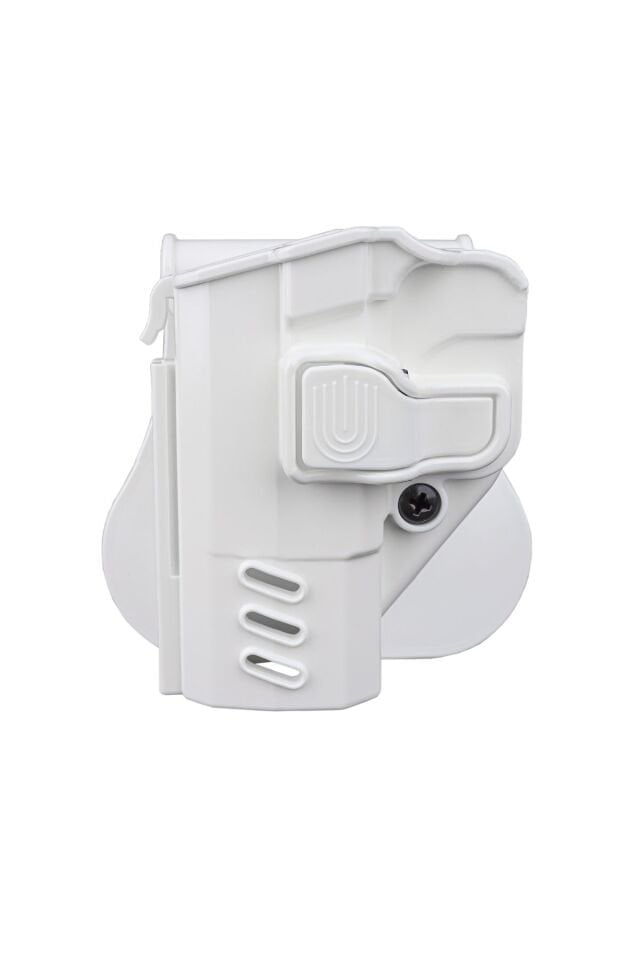 Black Grips Canik Mete Taktik Polimer Tabanca Kılıfı Sol El Beyaz