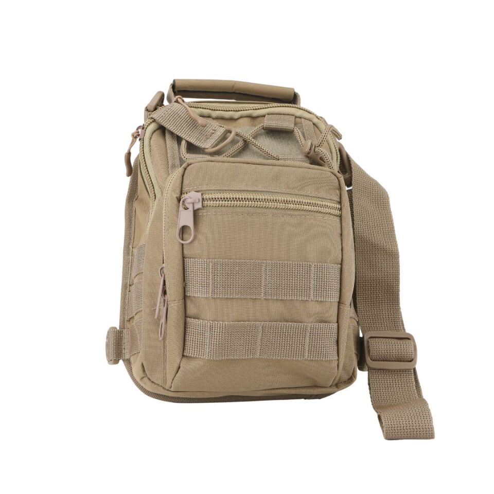 Black Grips Çok Amaçlı Taktik Özel Bölmeli Tabanca Taşıma Çantası Bej