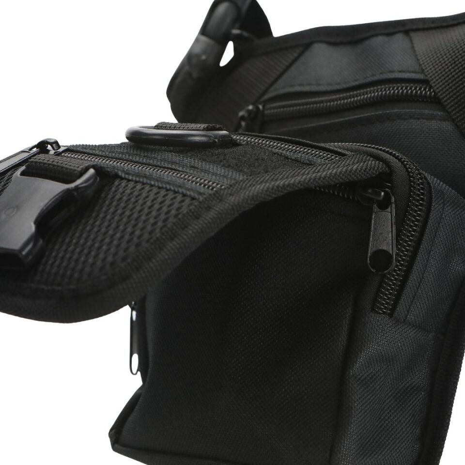 Black Grips Üçgen Çok Amaçlı Taktik Tabanca Taşıma Çantası Siyah