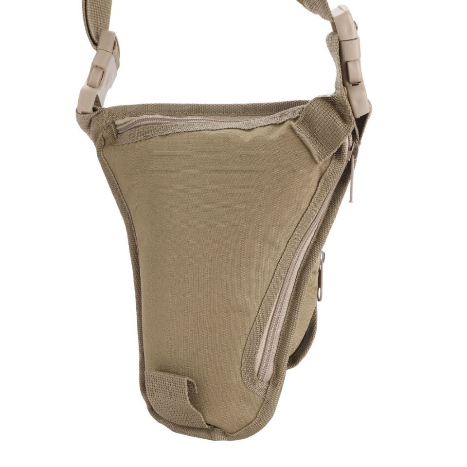 Black Grips Üçgen Çok Amaçlı Taktik Tabanca Taşıma Çantası Bej