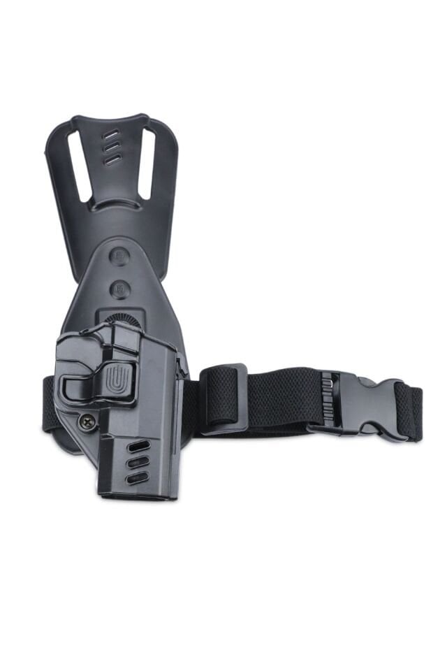 Sarsılmaz SAR9 & SAR9 Mete Polimer Tabanca Kılıfı Alçak Taşıma Aparatlı Siyah